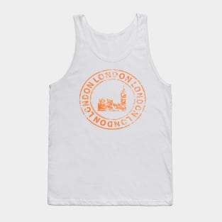 london stamp Tank Top